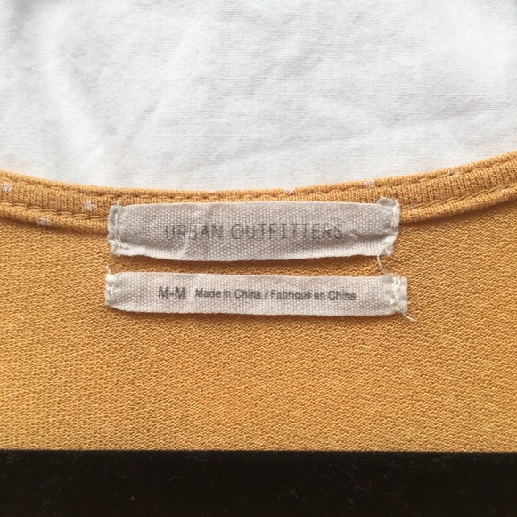 Urban Outfitters Yellow Cropped Top - Picture 3 of 3